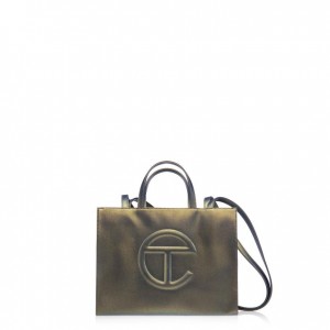 Sac Shopping Telfar Medium Vert | FRGL3690