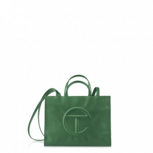Sac Shopping Telfar Medium Vert | FRIS3645