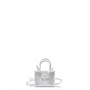 Sac Shopping Telfar Small Argent | FREX3677