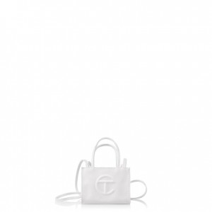 Sac Shopping Telfar Small Blanche | FRFM3587