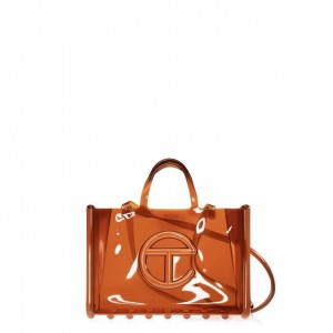 Sacs Telfar Melissa x Large Jelly Marron | FRHK3559