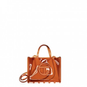 Sacs Telfar Melissa x Medium Jelly Marron | FRJJ3558