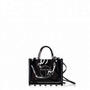 Sacs Telfar Melissa x Medium Jelly Noir | FRGL3561