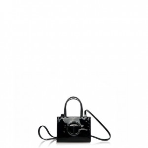 Sacs Telfar Vernis Small Noir | FRXF3554