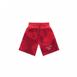 Short Telfar Camo Sweat Rouge | FRCE3326