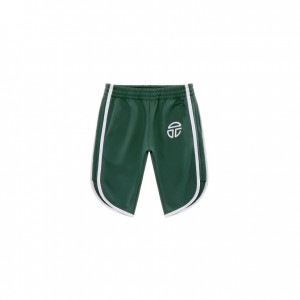 Short Telfar Piste Capri Vert Olive Foncé | FRTV3344