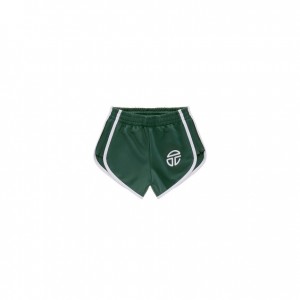 Short Telfar Piste Vert Olive Foncé | FRYU3343