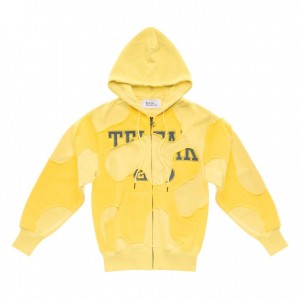 Sweat a Capuche Telfar Camo Jaune | FRTV3220