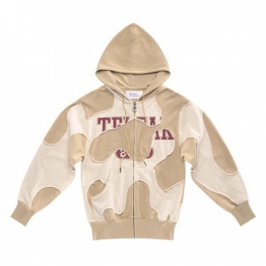 Sweat a Capuche Telfar Camo Kaki | FRSO3213