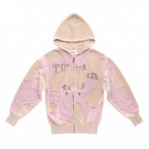 Sweat a Capuche Telfar Camo Rose Marron | FRUT3218