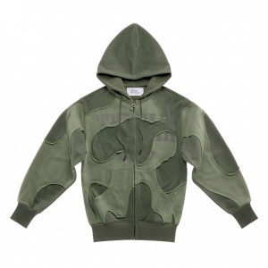 Sweat a Capuche Telfar Camo Vert Olive | FRPQ3215
