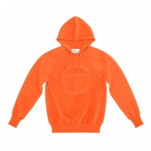 Sweat a Capuche Telfar Embossed Orange | FRMA3207