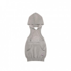Sweat a Capuche Telfar Halter Grise | FRRW3008