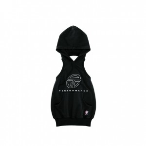 Sweat a Capuche Telfar Halter Noir | FRPQ3002