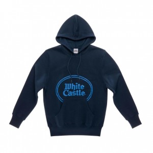 Sweat a Capuche Telfar Hoodie Bleu Marine | FRZG3018