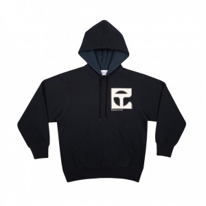 Sweat a Capuche Telfar Monogram Noir | FRCE3016