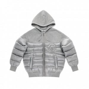 Sweat a Capuche Telfar Puff Grise | FRJJ3305