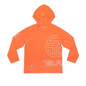 Sweat a Capuche Telfar T Orange | FRYU3245
