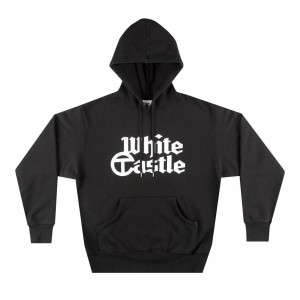 Sweat a Capuche Telfar White Castle Noir | FRXF3017