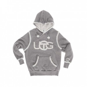 Sweat a Capuche Telfar x UGG Grise | FRBC3227
