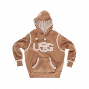 Sweat a Capuche Telfar x UGG Marron | FRQZ3224