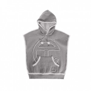 Sweat a Capuche Telfar x UGG Sideless Grise | FRVD3228