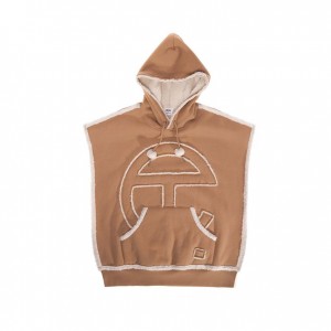 Sweat a Capuche Telfar x UGG Sideless Marron | FRMA3225