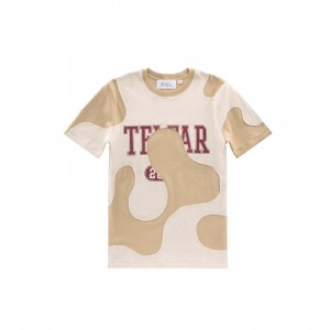 T Shirts Telfar Camo Kaki | FRSO3408