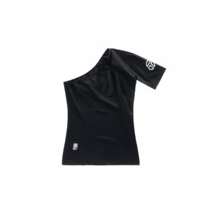 T Shirts Telfar Performance Half Noir | FRUT3386
