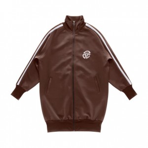 Vestes Telfar Alti Piste Chocolat | FRPQ3268