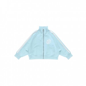 Vestes Telfar Cropped Piste Bleu | FRZG3257
