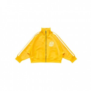 Vestes Telfar Cropped Piste Jaune | FRGL3263
