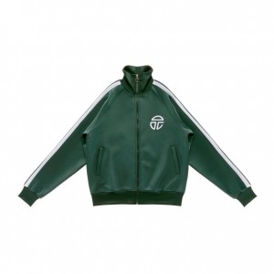 Vestes Telfar Piste Vert Olive Foncé | FRIS3270